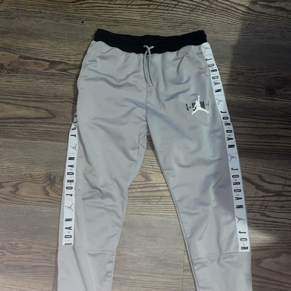 I’m selling Jordan Atmosphere Grey boys Jordan joggers/sweatpants